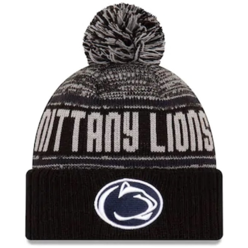 New Era Penn State Nittany Lions Knit Hat with Pom